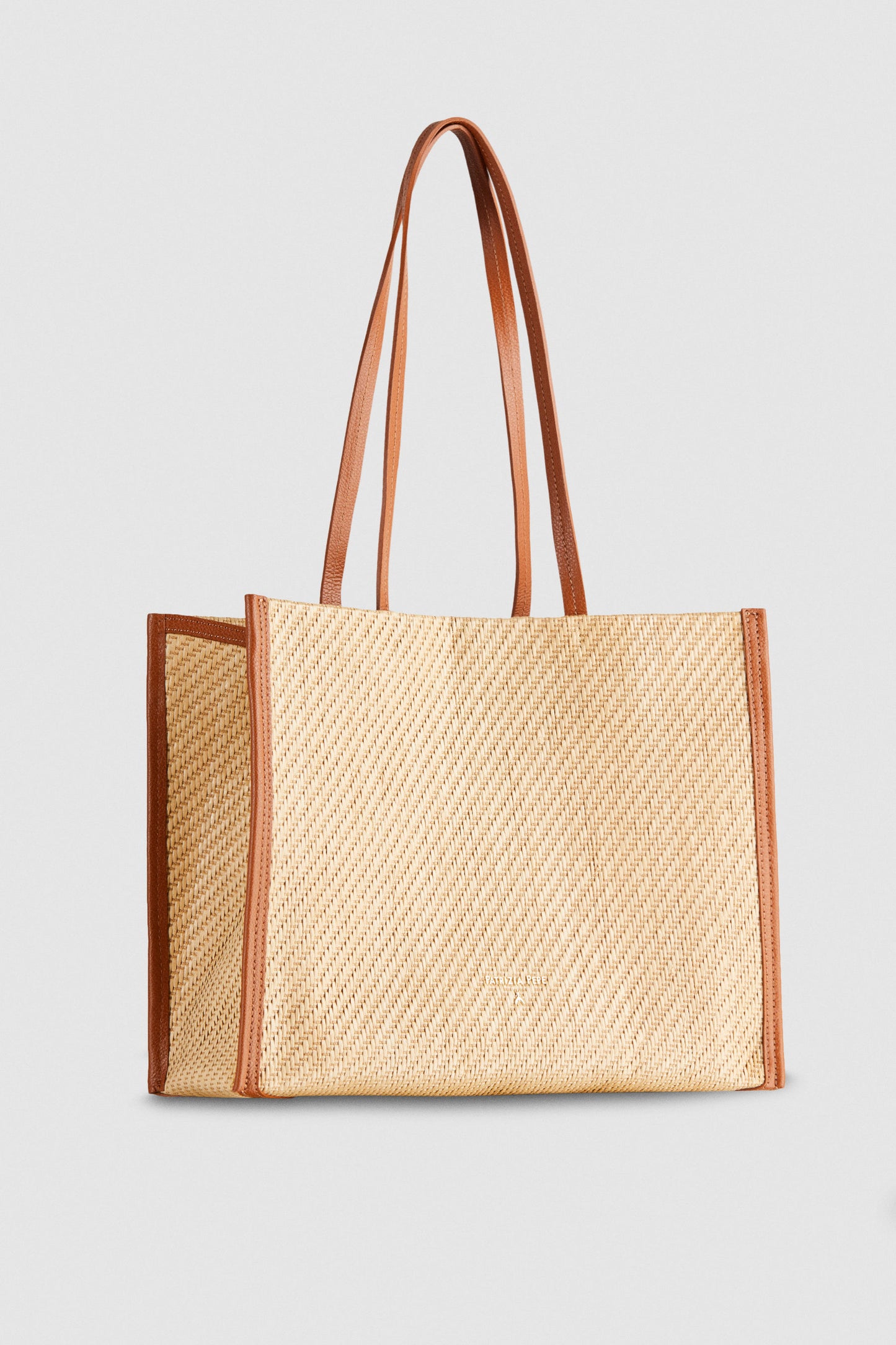 Woven fabric shopping bag