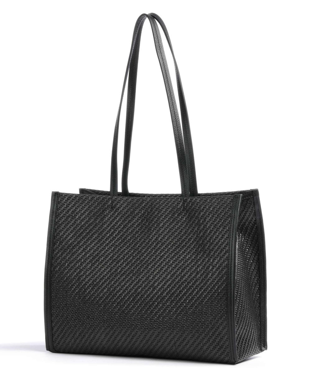 Woven fabric shopping bag