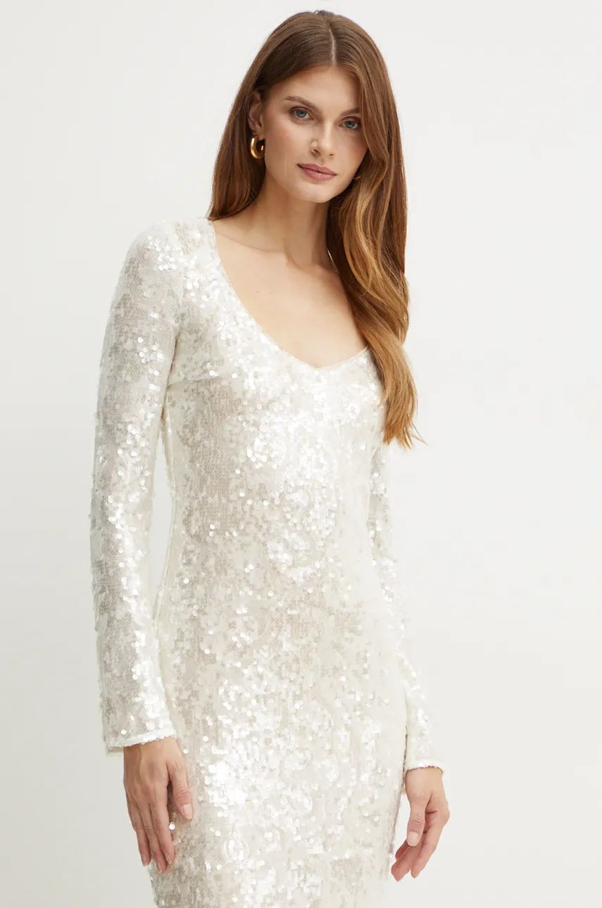 Sequin-embellished midi dress by Patrizia Pepe